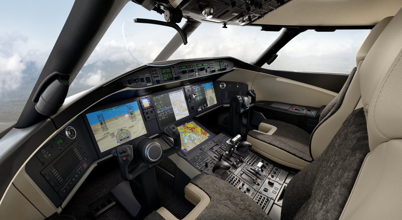 foto dell'aereo Bombardier Global 6500